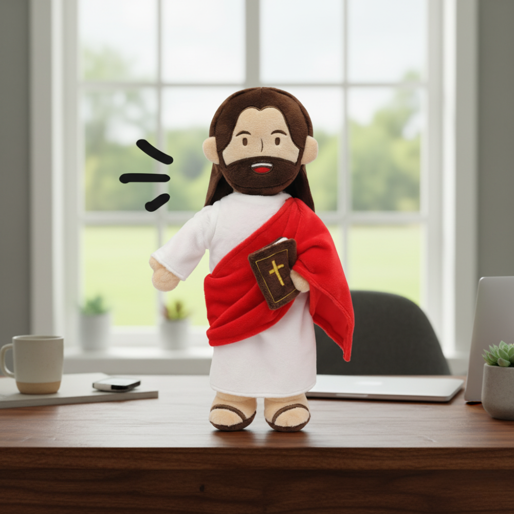 Talking Jesus Plushie