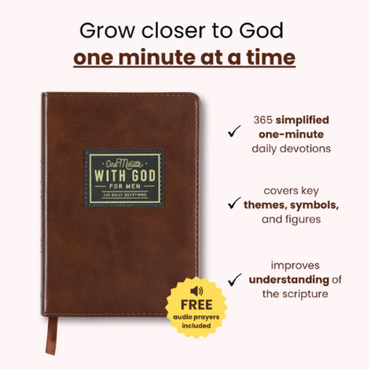 One Minute with God For Men 365 Devotions